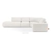 ZUCCO Modulares Ecksofa in organischer Form Bouclé-Stoff links ecru ecru - Foto 1