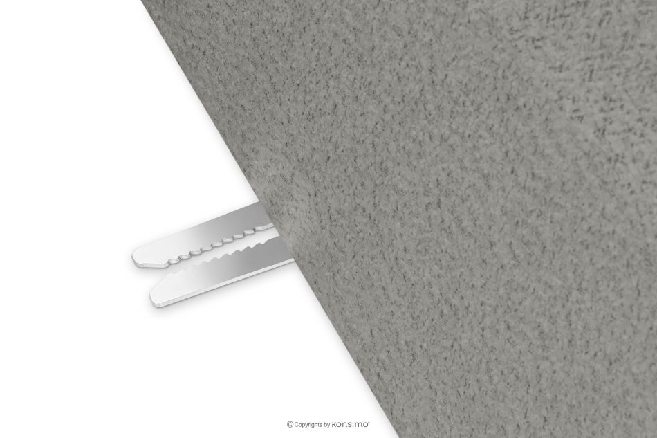 ZUCCO Modulares Ecksofa in organischer Form Bouclé-Stoff rechts dunkelgrau dunkelgrau - Foto 9