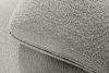 ZUCCO Großes modulares Ecksofa aus Bouclé-Stoff links hellgrau hellgrau - Foto 8