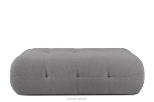 ALIGRA, https://konsimo.de/kollektion/aligra/ Gesteppter Sitzhocker in Grau grau - Foto