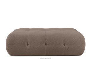 ALIGRA, https://konsimo.de/kollektion/aligra/ Gesteppter Sitzhocker in Braun braun - Foto