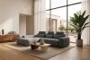 ALIGRA Ecksofa mit Steppung aus Chenille-Stoff links grau grau - Foto 16