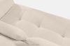 ALIGRA Ecksofa mit Steppung aus Chenille-Stoff links hellbeige hellbeige - Foto 5