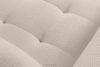 ALIGRA Ecksofa mit Steppung aus Chenille-Stoff links hellbeige hellbeige - Foto 9