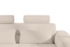 ALIGRA Ecksofa mit Steppung aus Chenille-Stoff links hellbeige hellbeige - Foto 11