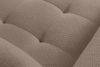 ALIGRA Ecksofa mit Steppung aus Chenille-Stoff links hellbraun hellbraun - Foto 9