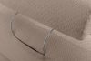 ALIGRA Ecksofa mit Steppung aus Chenille-Stoff links hellbraun hellbraun - Foto 14