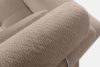 ALIGRA Ecksofa mit Steppung aus Chenille-Stoff rechts hellbraun hellbraun - Foto 7