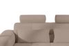 ALIGRA Ecksofa mit Steppung aus Chenille-Stoff rechts hellbraun hellbraun - Foto 11