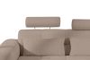 ALIGRA Ecksofa mit Steppung aus Chenille-Stoff rechts hellbraun hellbraun - Foto 12