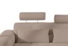 ALIGRA Ecksofa mit Steppung aus Chenille-Stoff rechts hellbraun hellbraun - Foto 13