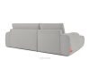 BLUME Modernes Ecksofa aus Chenille-Stoff links hellgrau hellgrau - Foto 4