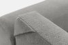 BLUME Modernes Ecksofa aus Chenille-Stoff links hellgrau hellgrau - Foto 12