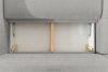 BLUME Modernes Ecksofa aus Chenille-Stoff links hellgrau hellgrau - Foto 13