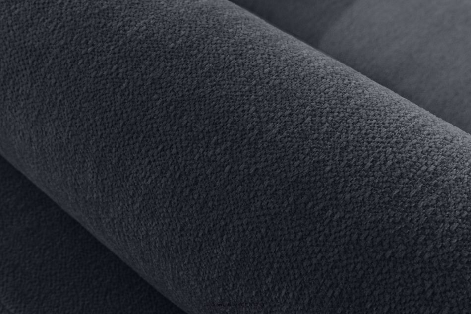 BLUME Modernes Ecksofa aus Chenille-Stoff links graphit graphit - Foto 7