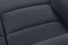BLUME Modernes Ecksofa aus Chenille-Stoff links graphit graphit - Foto 10