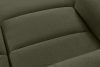 BLUME Modernes Ecksofa aus Chenille-Stoff links dunkelgrün dunkelgrün - Foto 10