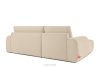 BLUME Modernes Ecksofa aus Chenille-Stoff links cremefarben cremefarbe - Foto 4