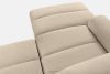 BLUME Modernes Ecksofa aus Chenille-Stoff links cremefarben cremefarbe - Foto 11