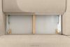 BLUME Modernes Ecksofa aus Chenille-Stoff links cremefarben cremefarbe - Foto 13