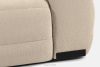 BLUME Modernes Ecksofa aus Chenille-Stoff links cremefarben cremefarbe - Foto 16