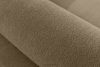 BLUME Modernes Ecksofa aus Chenille-Stoff links dunkelbeige dunkelbeige - Foto 8