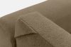 BLUME Modernes Ecksofa aus Chenille-Stoff links dunkelbeige dunkelbeige - Foto 12