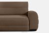 BLUME Modernes Ecksofa aus Chenille-Stoff links braun braun - Foto 7