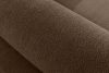 BLUME Modernes Ecksofa aus Chenille-Stoff links braun braun - Foto 8
