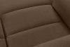 BLUME Modernes Ecksofa aus Chenille-Stoff links braun braun - Foto 10