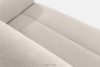 BLUME Modernes Ecksofa aus Chenille-Stoff links ecru ecru - Foto 6