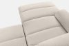 BLUME Modernes Ecksofa aus Chenille-Stoff links ecru ecru - Foto 11