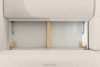 BLUME Modernes Ecksofa aus Chenille-Stoff links ecru ecru - Foto 13