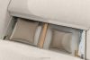 BLUME Modernes Ecksofa aus Chenille-Stoff links ecru ecru - Foto 14