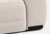 BLUME Modernes Ecksofa aus Chenille-Stoff links ecru ecru - Foto 16