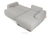 BLUME Modernes Ecksofa aus Chenille-Stoff rechts hellgrau hellgrau - Foto 5