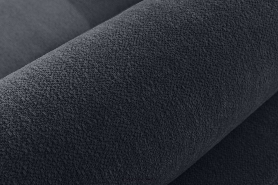 BLUME Modernes Ecksofa aus Chenille-Stoff rechts graphit graphit - Foto 7