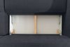 BLUME Modernes Ecksofa aus Chenille-Stoff rechts graphit graphit - Foto 13
