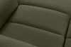BLUME Modernes Ecksofa aus Chenille-Stoff rechts dunkelgrün dunkelgrün - Foto 10