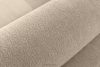 BLUME Modernes Ecksofa aus Chenille-Stoff rechts cremefarben cremefarbe - Foto 8