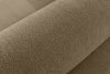 BLUME Modernes Ecksofa aus Chenille-Stoff rechts dunkelbeige dunkelbeige - Foto 8