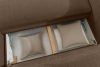 BLUME Modernes Ecksofa aus Chenille-Stoff rechts braun braun - Foto 14