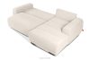BLUME Modernes Ecksofa aus Chenille-Stoff rechts ecru ecru - Foto 5