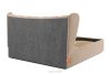 GIZO Polsterbett im Muschel-Design mit Bettkasten 160 cm hellbeige hellbeige - Foto 6