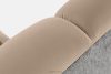 GIZO Polsterbett im Muschel-Design mit Bettkasten 160 cm hellbeige hellbeige - Foto 7