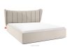 GIZO Polsterbett im Muschel-Design mit Bettkasten 180 cm cremefarben cremefarben - Foto 1