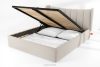 GIZO Polsterbett im Muschel-Design mit Bettkasten 180 cm cremefarben cremefarben - Foto 15