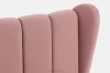 GIZO Polsterbett im Muschel-Design mit Bettkasten 180 cm rosa rosa - Foto 8