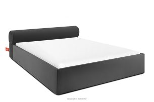 LUNEO, https://konsimo.de/kollektion/luneo/ Japandi-Polsterbett mit Bettkasten 160 cm anthrazit anthrazit - Foto