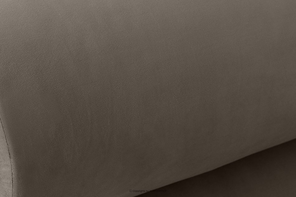 LUNEO Japandi-Polsterbett mit Bettkasten 160 cm braun braun - Foto 6